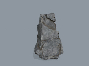 Cliff rocks Model 3D