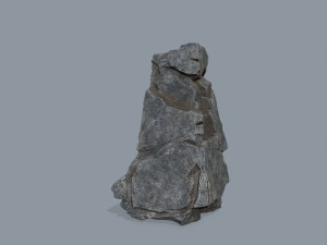 Cliff rocks Model 3D