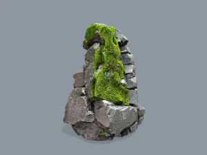 Forest rocks 3D Model