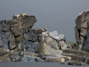 Rocce della scogliera Modello 3D