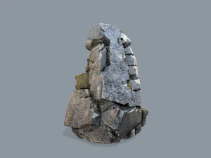 Cliff rocks 3D Model