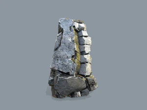 Cliff rocks 3D Model