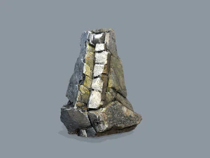 Cliff rocks 3D Model
