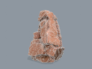 Desert rocks 3D Модель