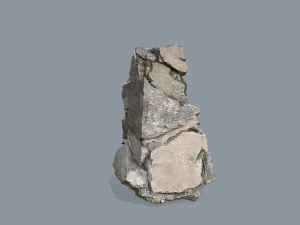 Cliff rocks 3D Model