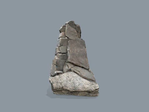 Cliff rocks 3D Model