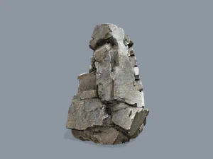 Cliff rocks 3D Model