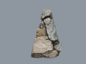 Cliff rocks 3D Model