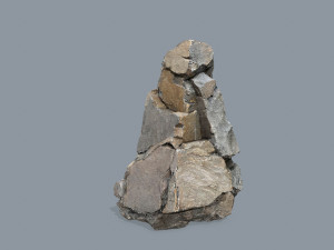 Cliff rocks 3D Model