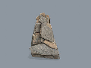 Cliff rocks 3D Model