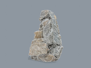 Cliff rocks 3D Model