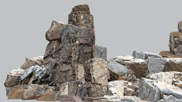 Desert rocks Modello 3D .c4d .max .obj .3ds .fbx .stl .blend 