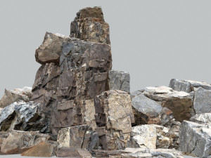 Desert rocks 3D Модель