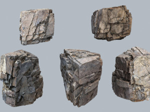 Desert rocks Modello 3D
