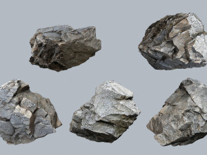 Desert rocks Modello 3D