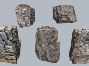 Desert rocks Modello 3D