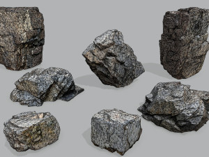 Desert rocks Modello 3D