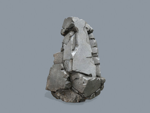 Cliff rocks 3D 模型