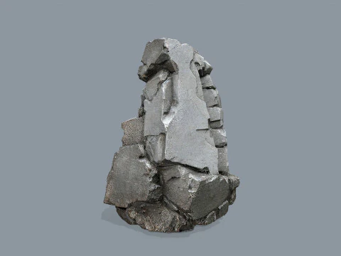 Cliff rocks 3D Model