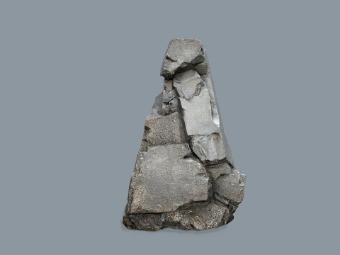 Cliff rocks 3D Model
