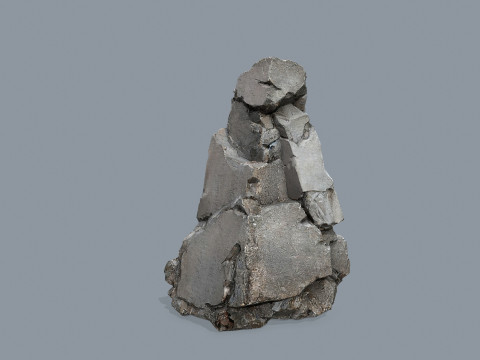 Cliff rocks 3D 模型