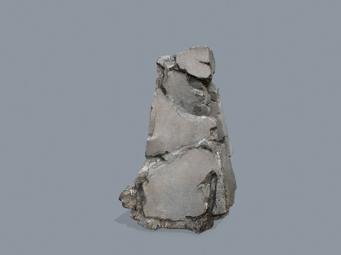 Cliff rocks 3D 模型