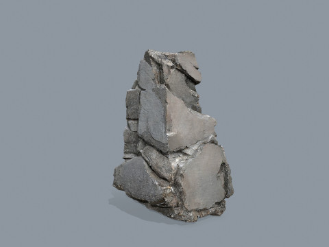 Cliff rocks 3D 模型