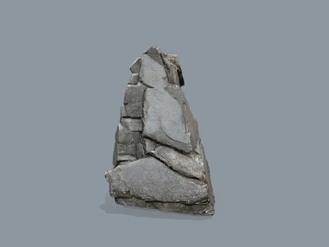 Cliff rocks 3D Model