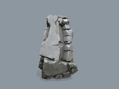 Cliff rocks 3D Model