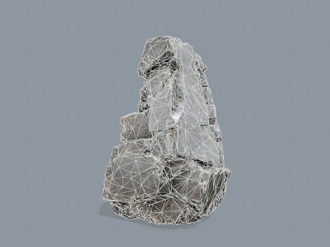 Cliff rocks 3D 模型