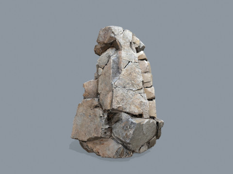 Desert rocks 3D Model
