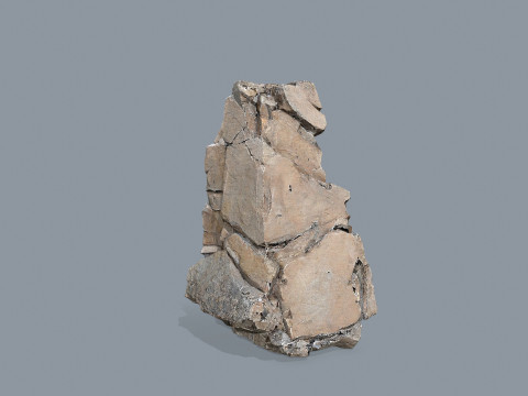 Desert rocks 3D Model