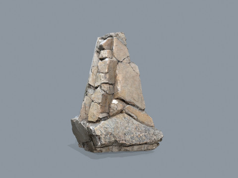 Desert rocks 3D Model