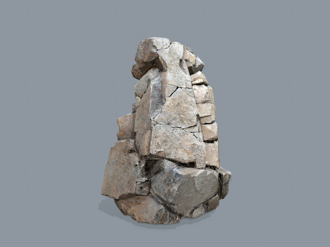 Desert rocks 3D Model