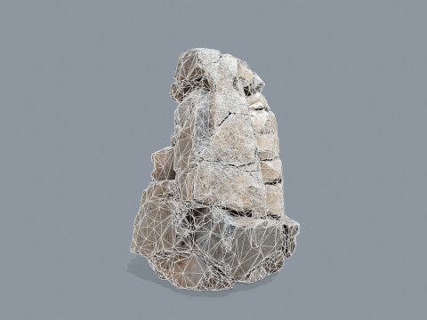Desert rocks 3D Model