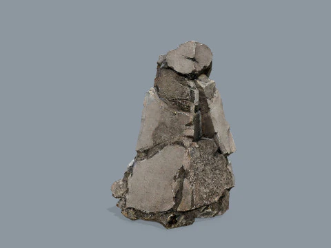 Cliff rocks 3D Model