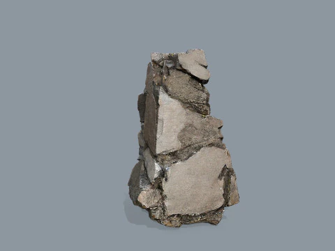 Cliff rocks 3D Model