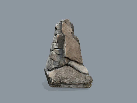 Cliff rocks 3D Model