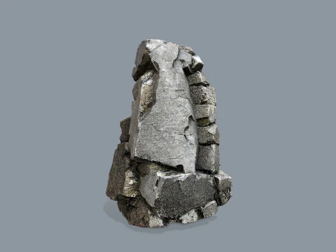 Cliff rocks 3D Model