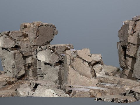Desert rocks Modèle 3D