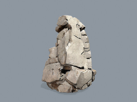 Desert rocks Modèle 3D