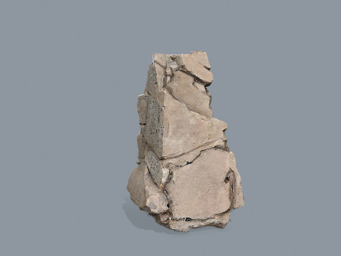 Desert rocks Modèle 3D