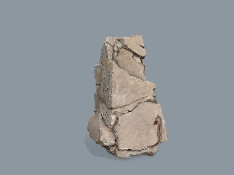 Desert rocks 3D Model