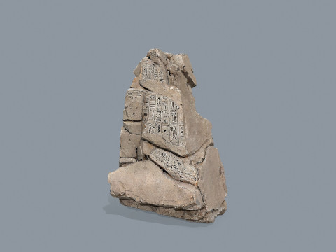 Desert rocks Modèle 3D