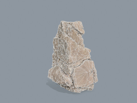 Desert rocks Modèle 3D