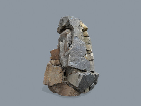 Cliff rocks 3D 모델