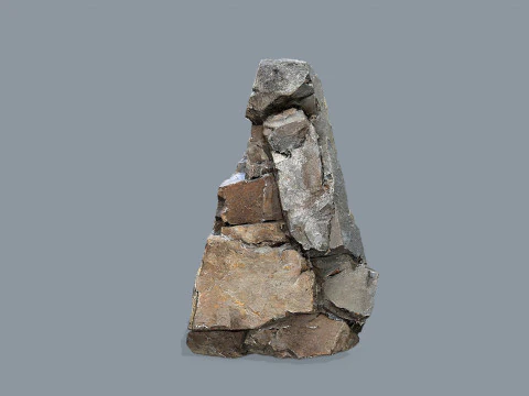 Cliff rocks 3D Model