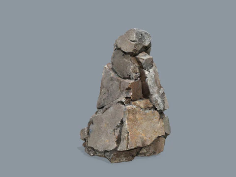 Cliff rocks 3D Model