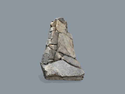 Cliff rocks 3D Model