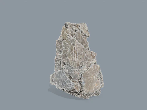Cliff rocks 3D Model